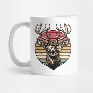 Buck Deer Sunset Mug